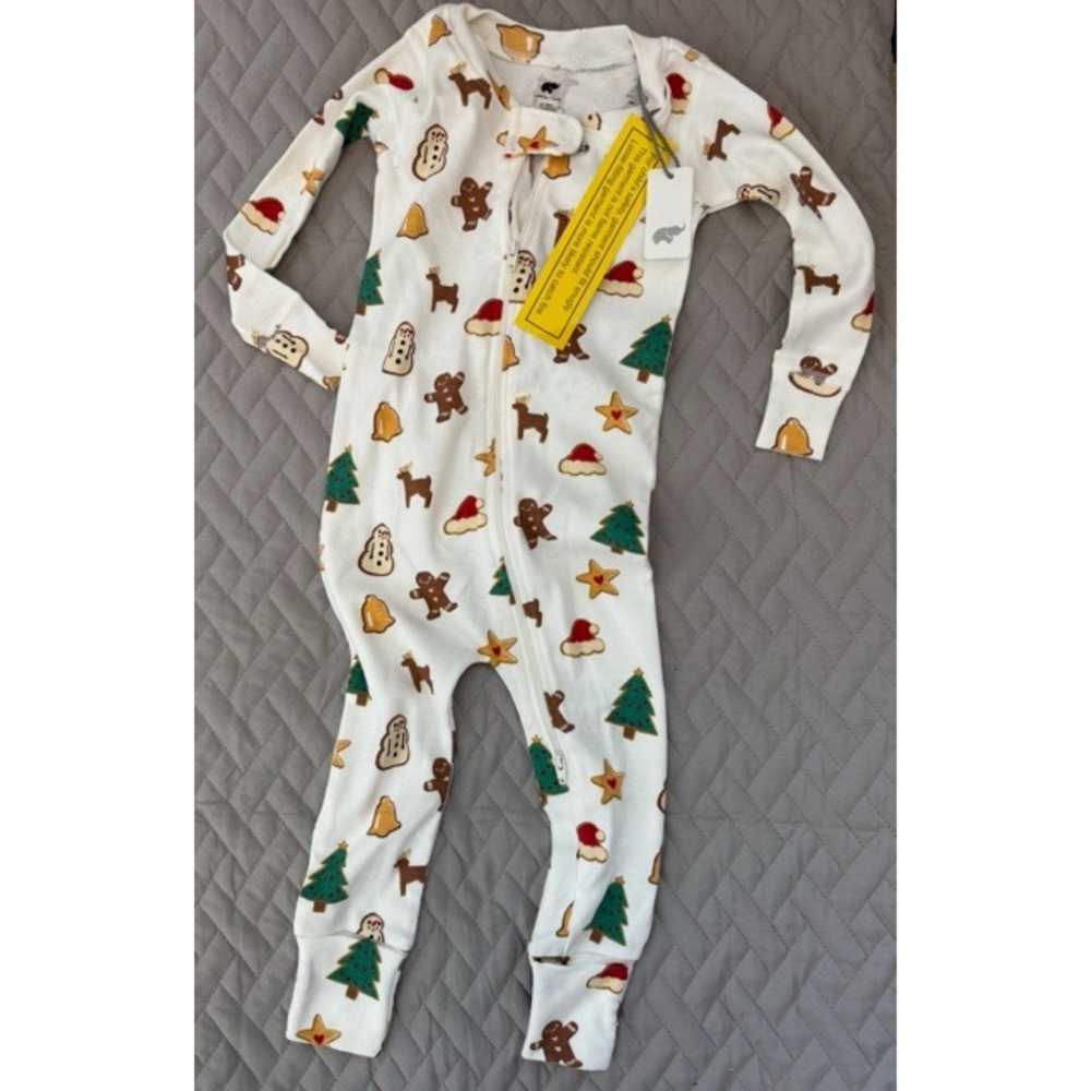 Festive Kids One Piece Pajamas-Size 12-18 Months